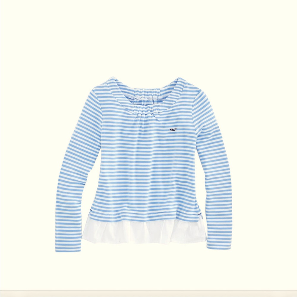 Vineyard Vines vines Girls Super-Soft Sweatshirt Mixed Media Top